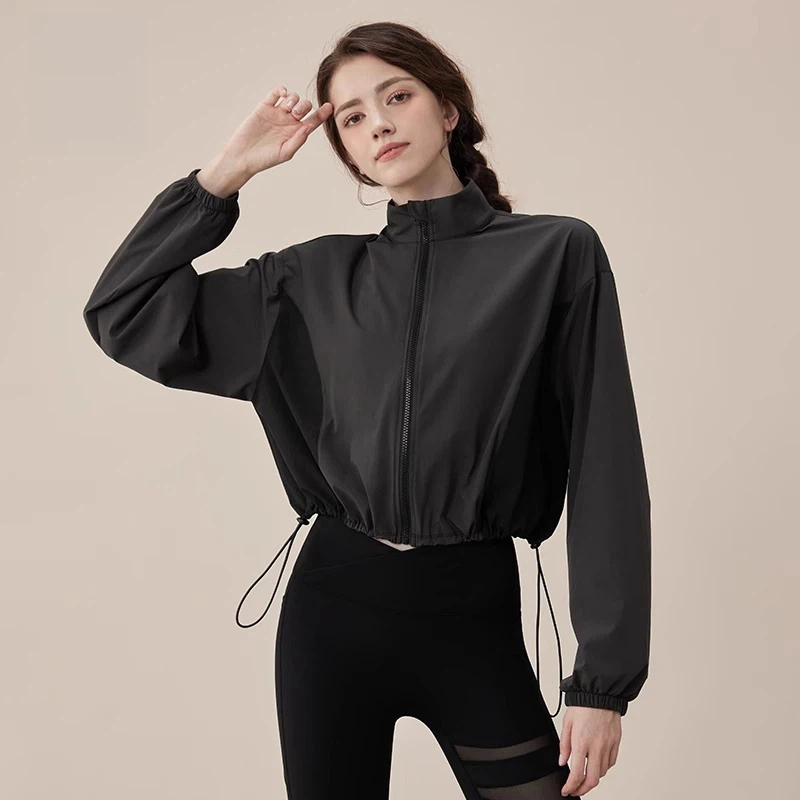 New professional Pilates fitness running yoga suit top