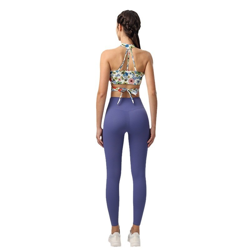 Cross-strap sexy all-in-one yoga fitness back bra