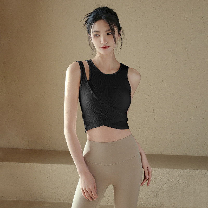 Shock-resistant fixed-cup bra