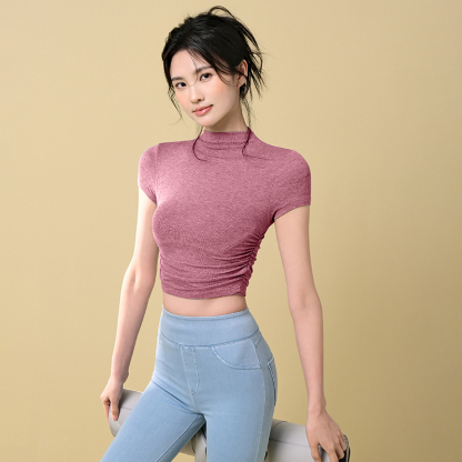 Tight sexy short sleeves