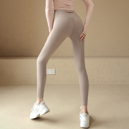 Nude butt lifting leggings