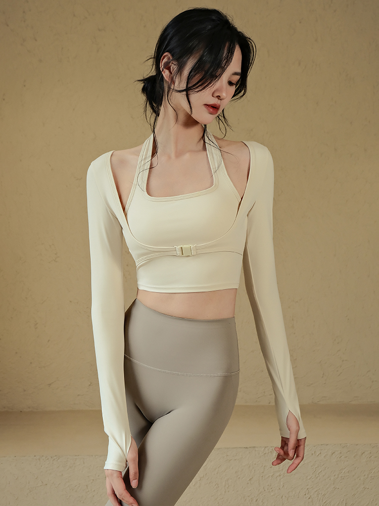 Skinny long sleeves with padded chest