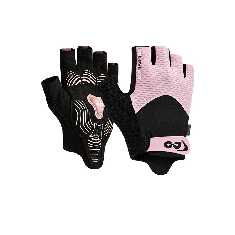 Breathable, Wear-resistant, Shock-absorbing, Non-slip, Outdoor cycling, Sports and fitness half-finger gloves