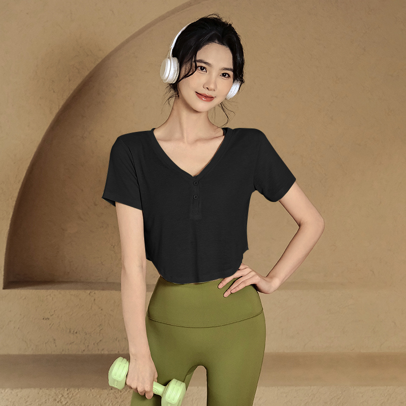 Loose quick-drying short sleeves