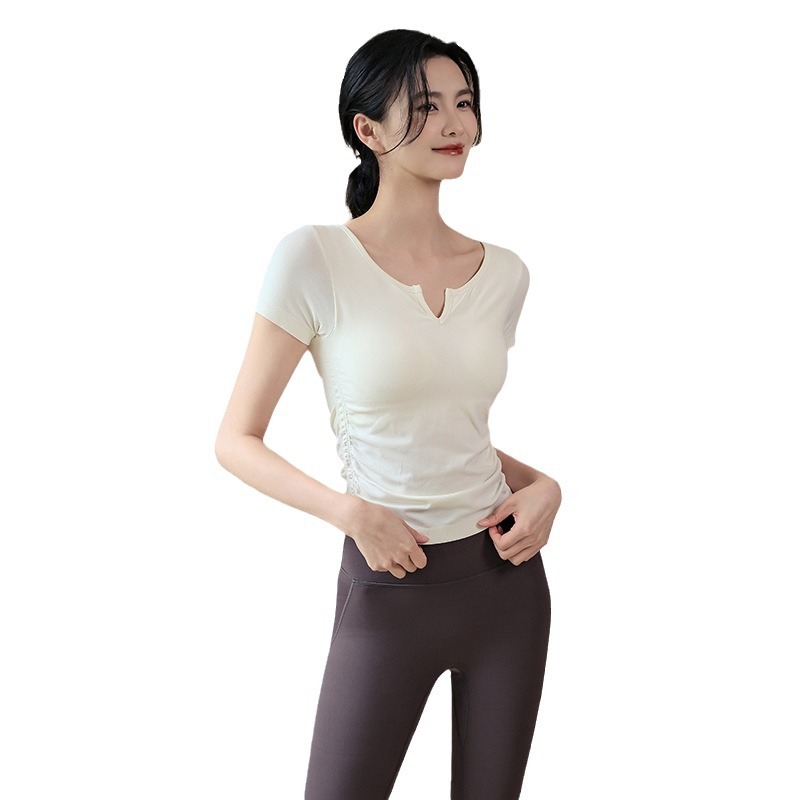 Padded short sleeve t-shirt