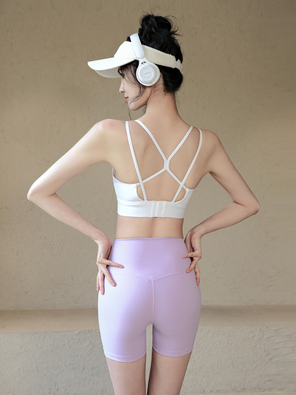 High waist peach hip short shorts