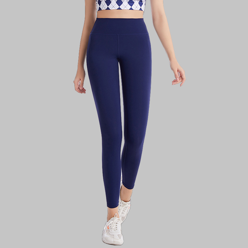 High-waisted hip-lifting leggings