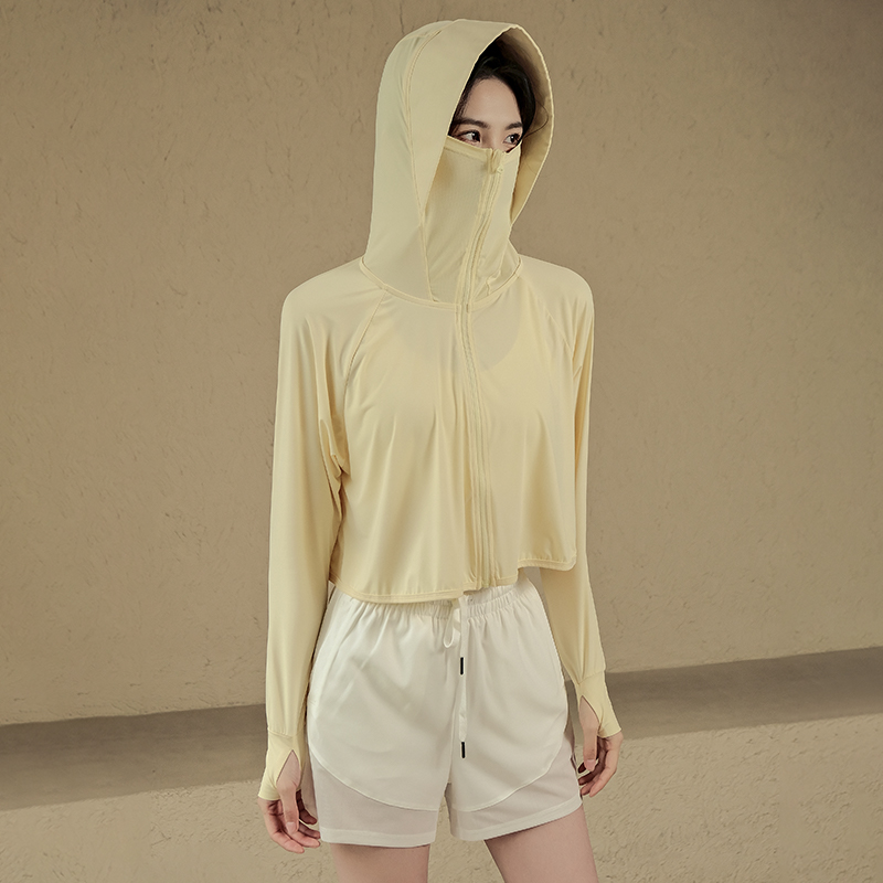 Loose sun protection jacket