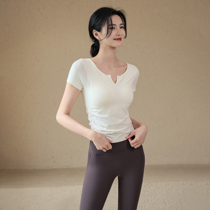 Padded short sleeve t-shirt