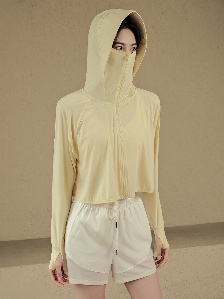 Loose sun protection jacket