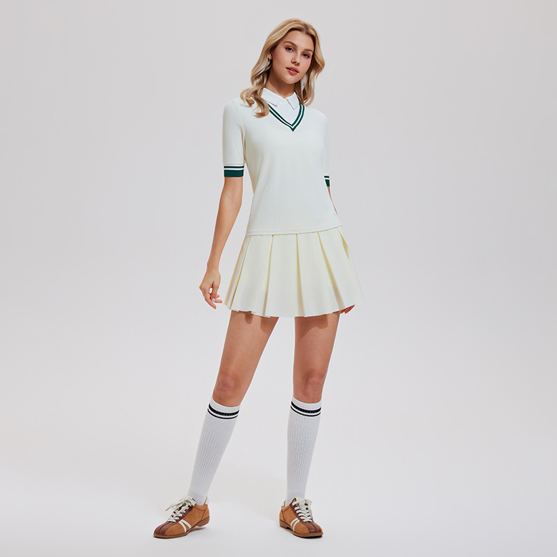 Collegiate golf tennis sports suit