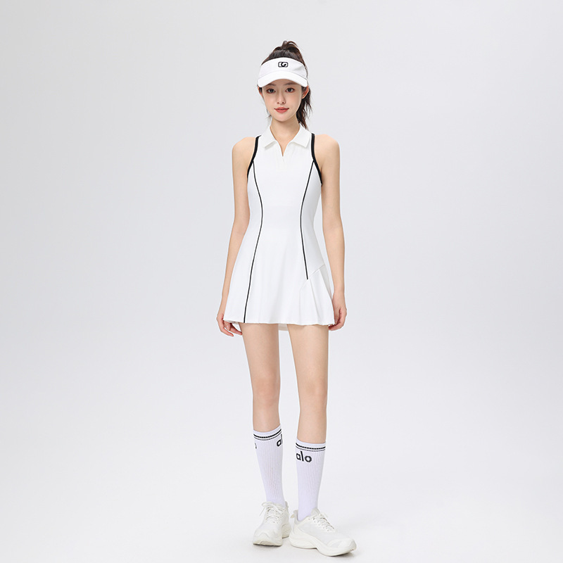 New Simple Slim Sleeveless Golf Tennis Dress