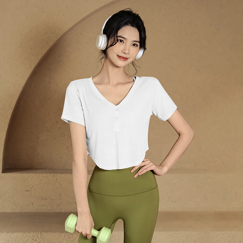 Loose quick-drying short sleeves