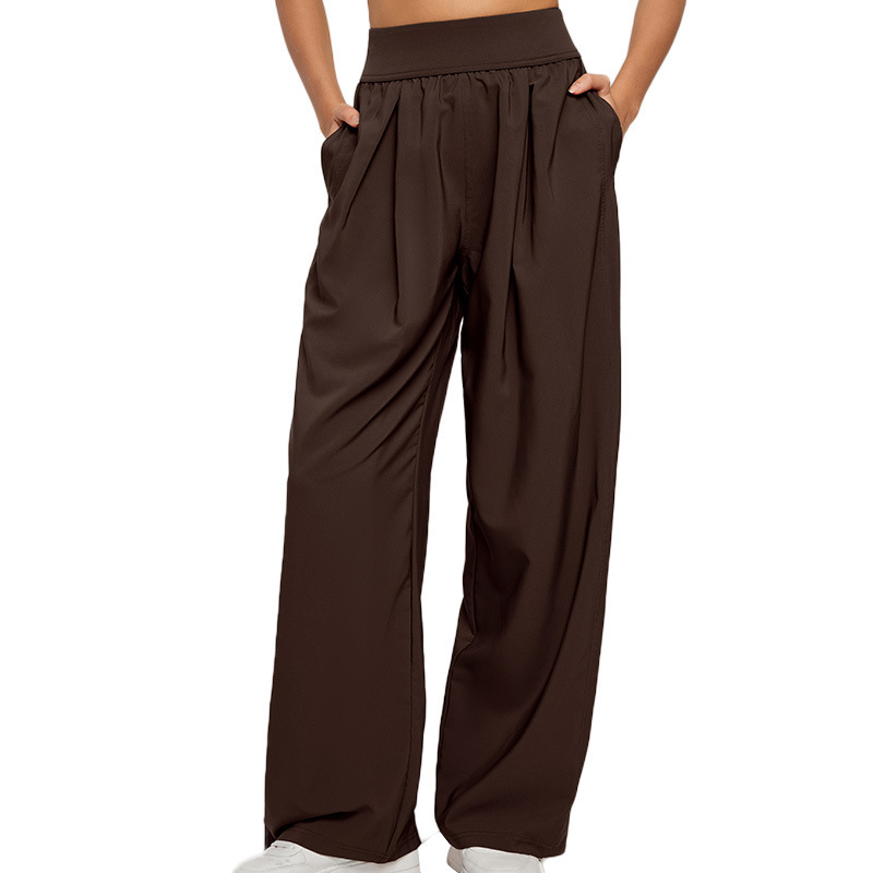 Sunscreen high waist loose to cover the flesh and wide legs