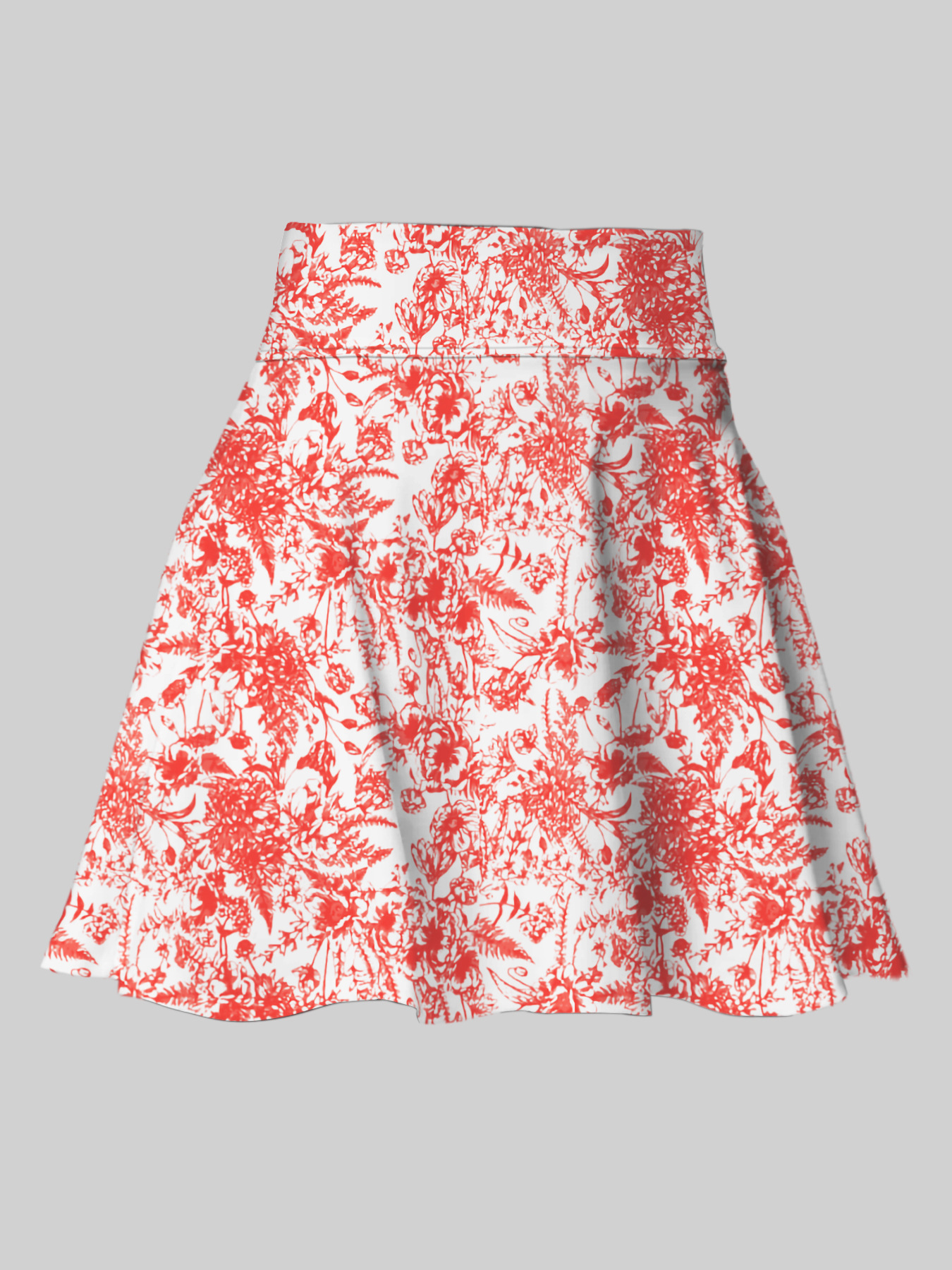 Fashion printed anti-light golf badminton tennis skirt