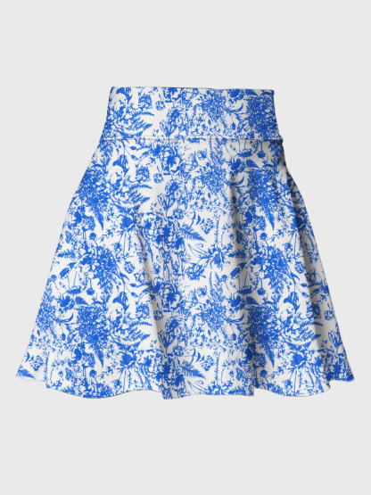 Fashion printed anti-light golf badminton tennis skirt
