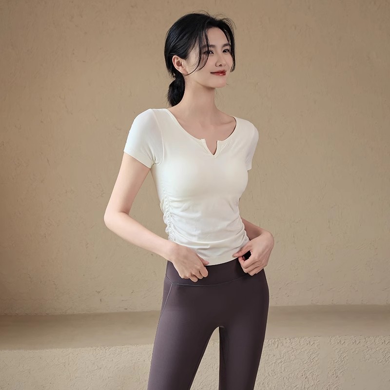 Padded short sleeve t-shirt