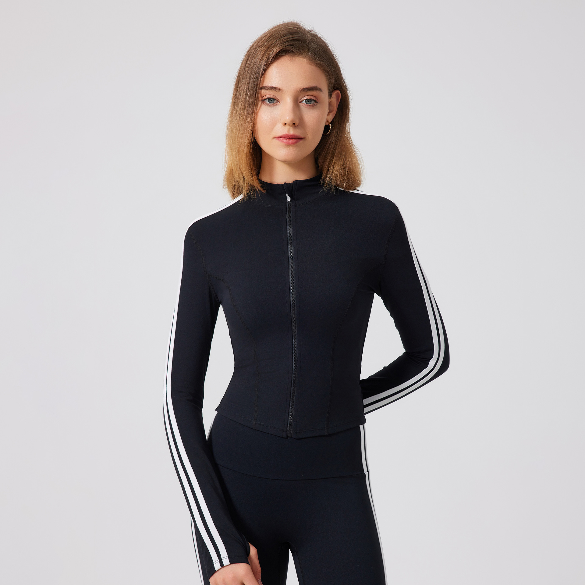 High elastic skin-friendly sports long sleeves