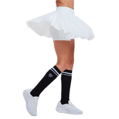 Anti-light light and light breathable mesh badminton puffy skirt