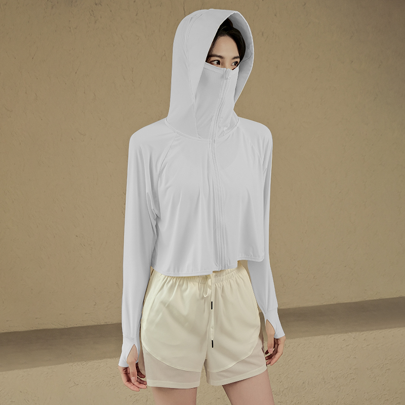 Loose sun protection jacket