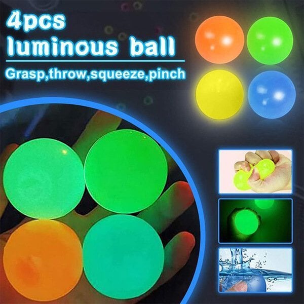 Luminous Sticky Ball Toy