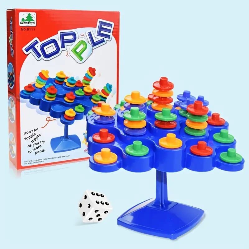 topta jenga balance tree toys leisure parent child interaction game educational stacking style kids kid desktop toys halloween thanksgiving day christmas gift details 2