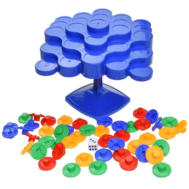 topta jenga balance tree toys leisure parent child interaction game educational stacking style kids kid desktop toys halloween thanksgiving day christmas gift details 3