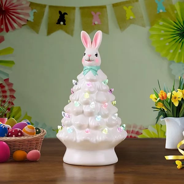 🐰🐰Easter Pink Bunny Tree