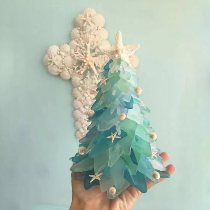🔥Clearance Sale - 49% OFF 🎄2023 Oopitucy® Sea Glass Christmas Tree