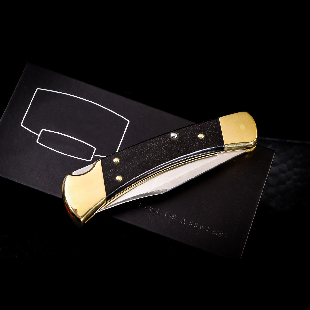 🔥Last Day Promotion- SAVE 70%🎄BK-110 Auto Folding Hunter Knife