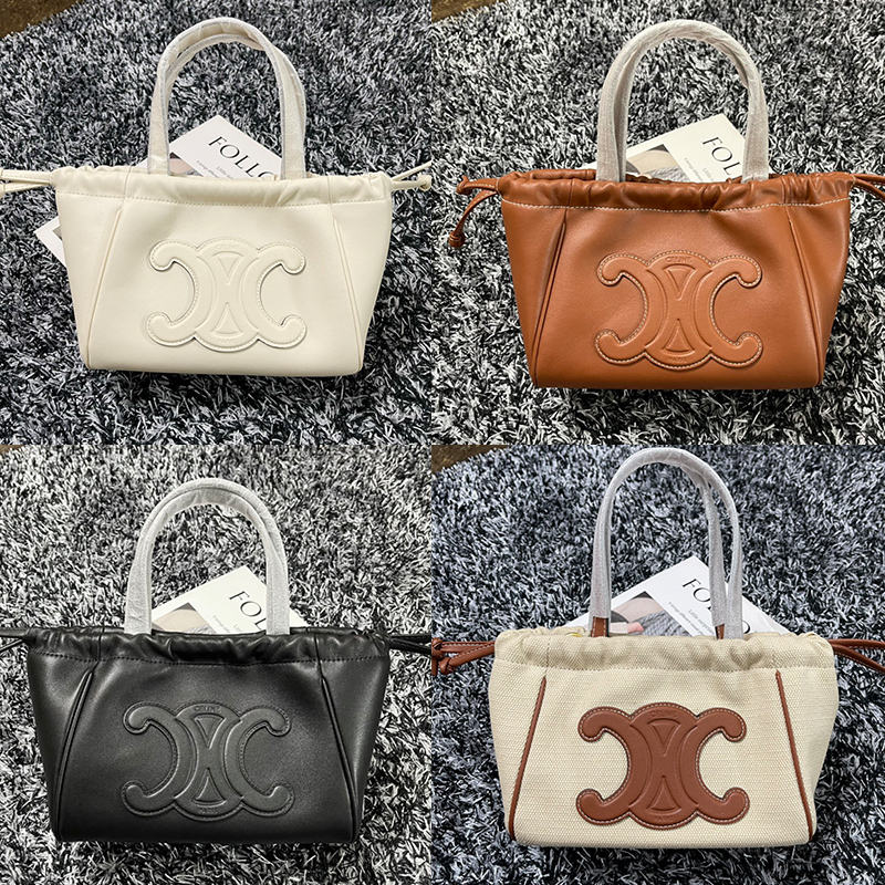 【CELINE】MINI CUIR CABAS  22*17*15CM