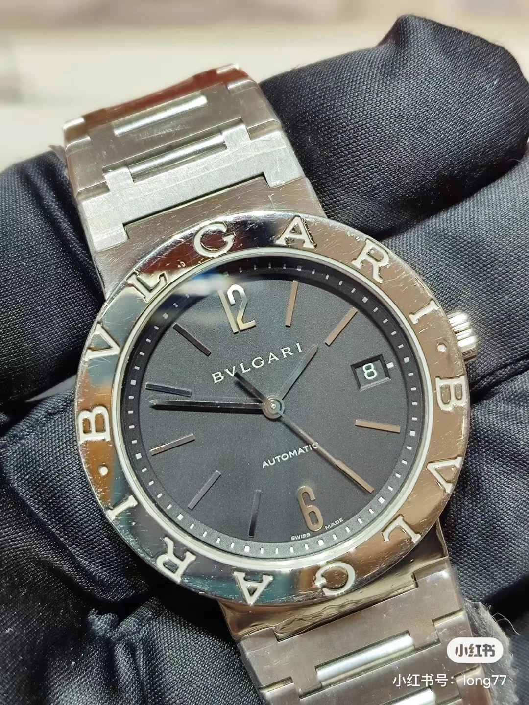 【12-15日にお届け】BVLGARI メンズ 腕時計  39MM 