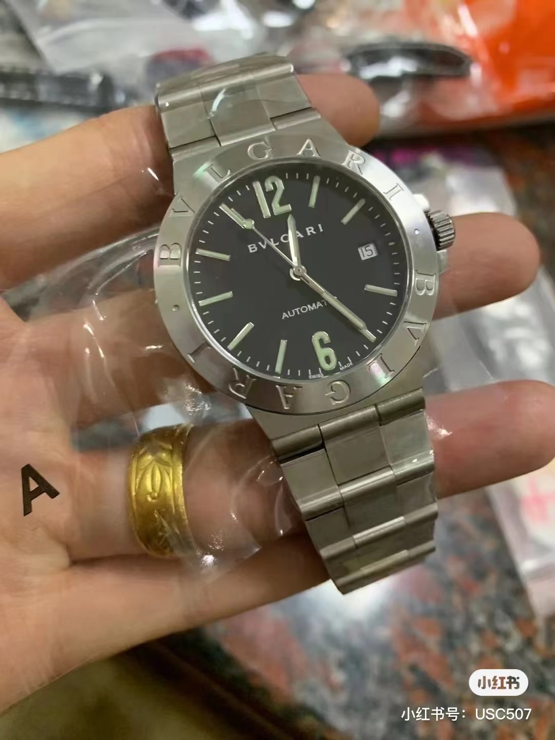 【12-15日にお届け】BVLGARI メンズ 腕時計  39MM 