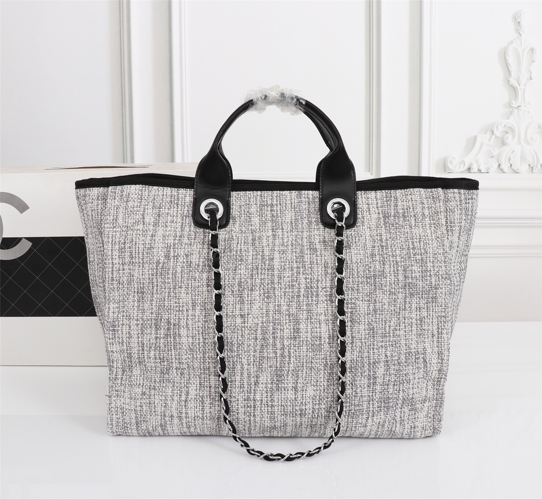 【シャネル】TOTE 38x30x12cm -12色