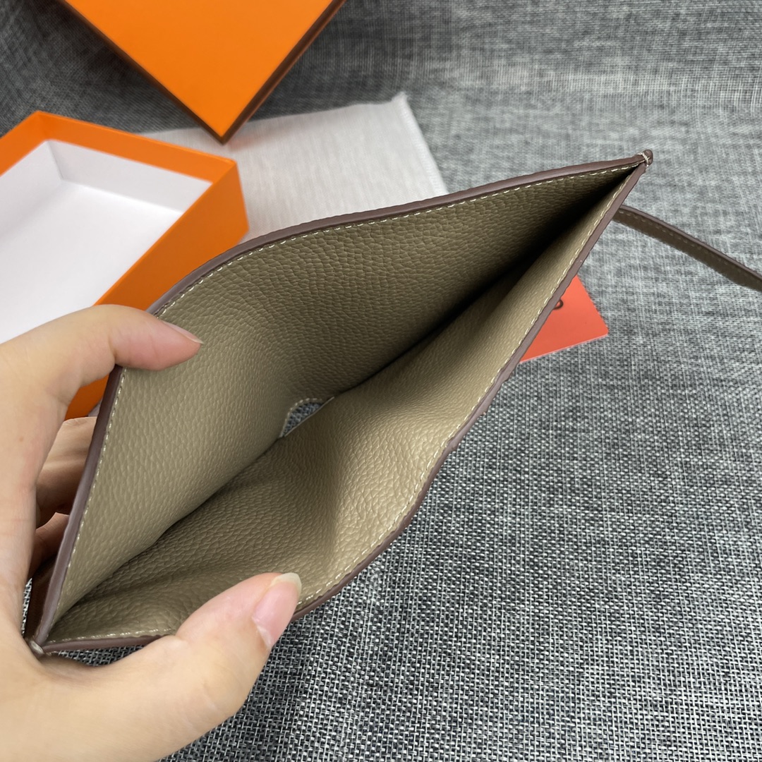【Hermes 】二つ折り財布  10*12CM  -6色