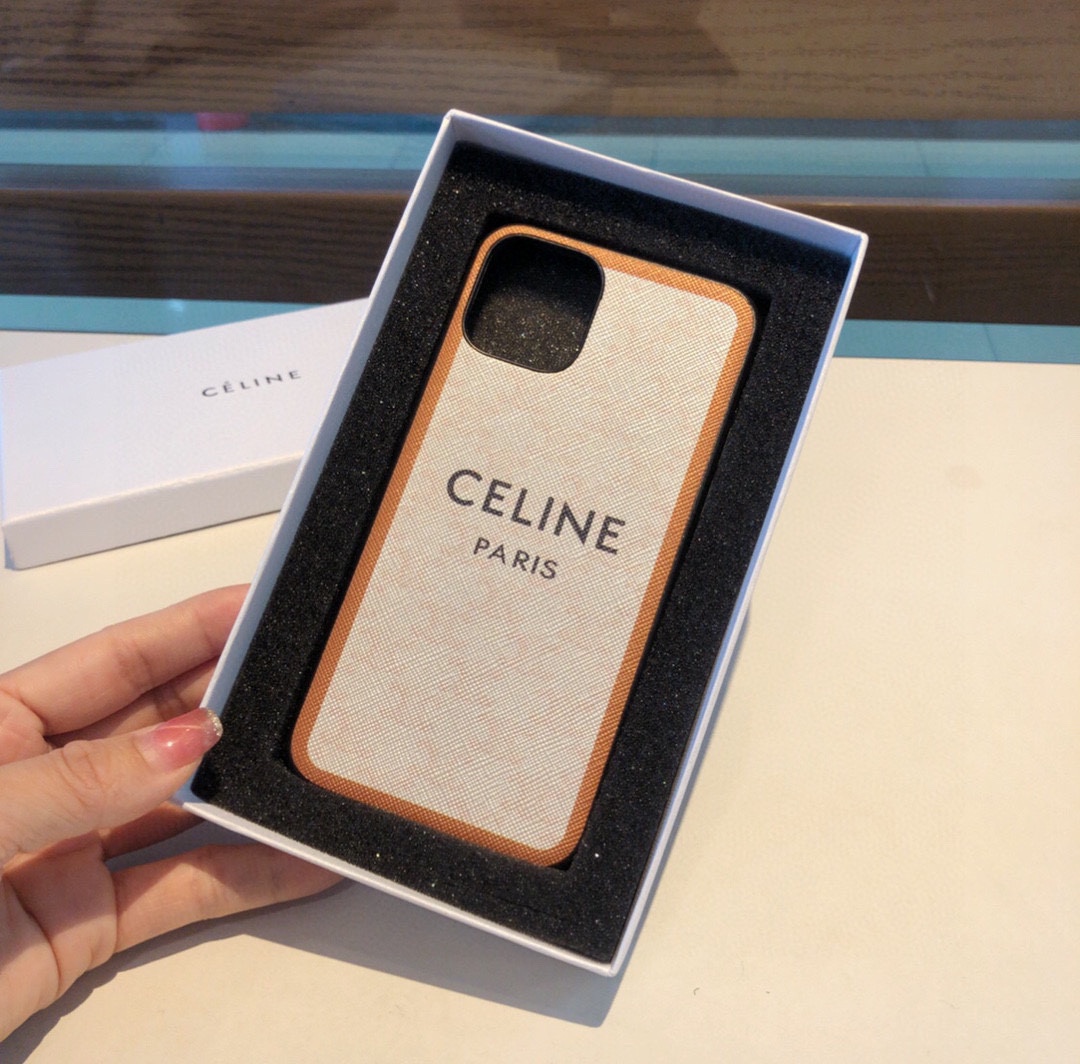 【スマホケース】Celine 携帯カバー   -2色