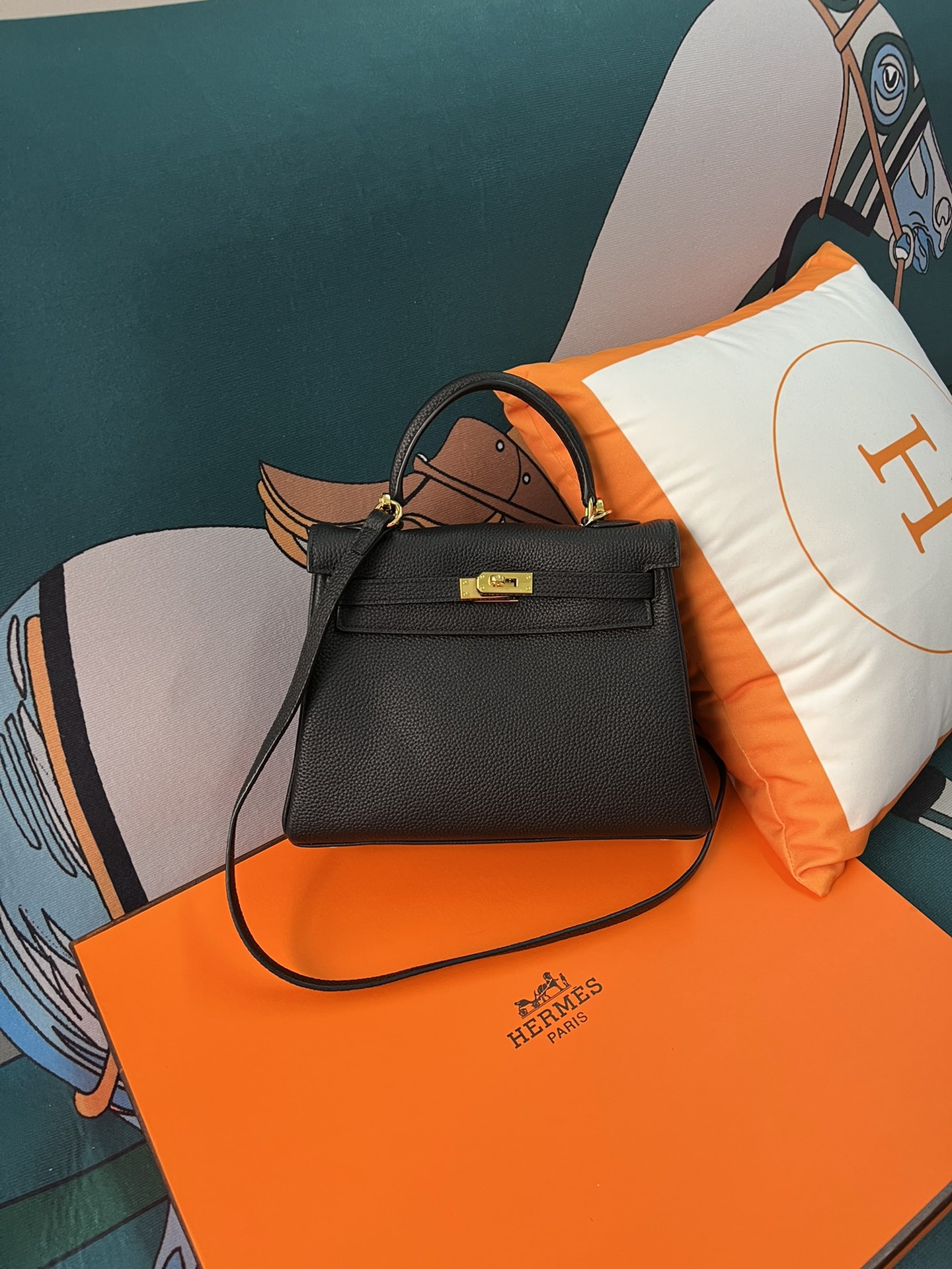 HERMES(エルメス) kelly 25 28 ケリー ハンドバッグ ゴールド金具 2 WAY -6色