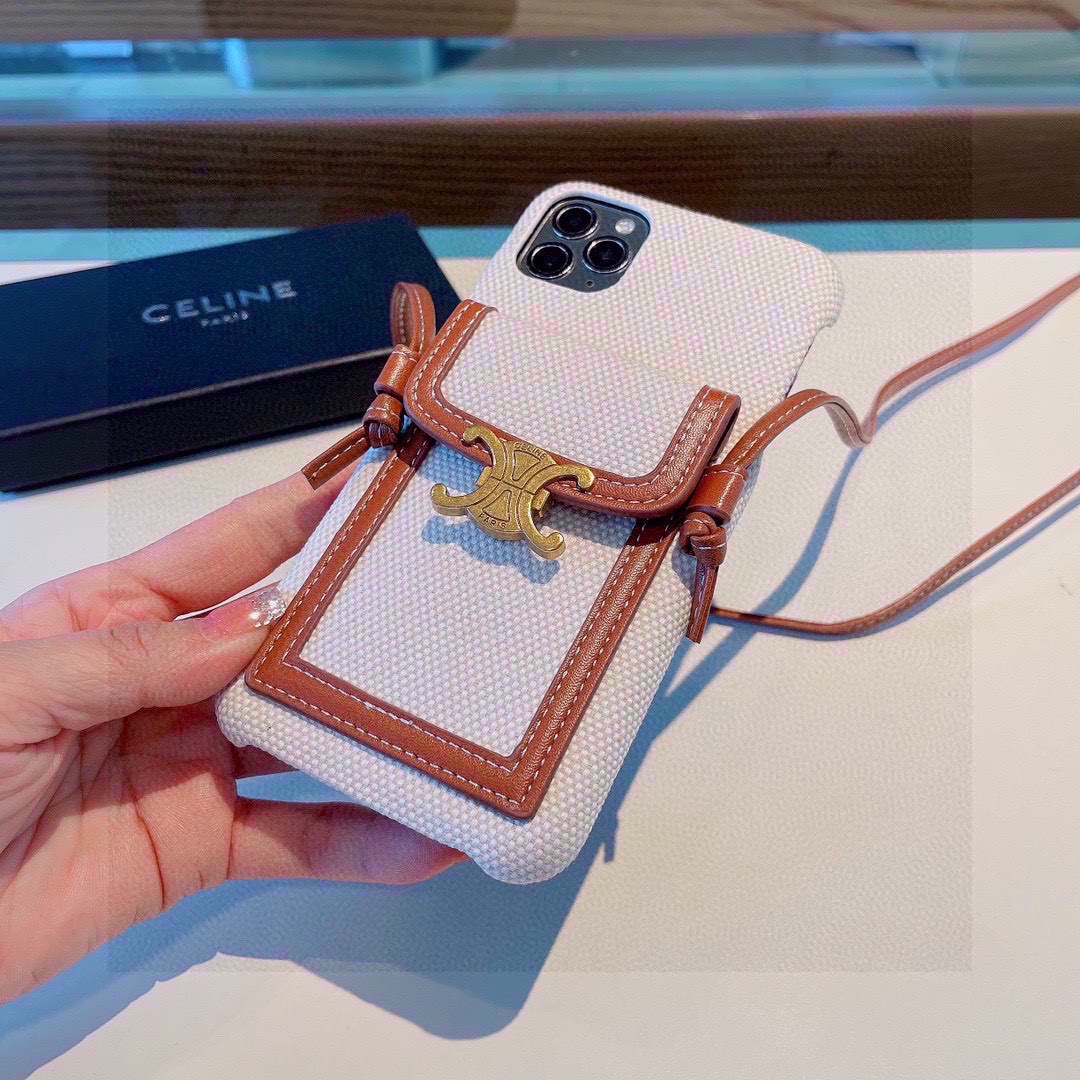 【スマホケース】Celine 携帯カバー   -2色