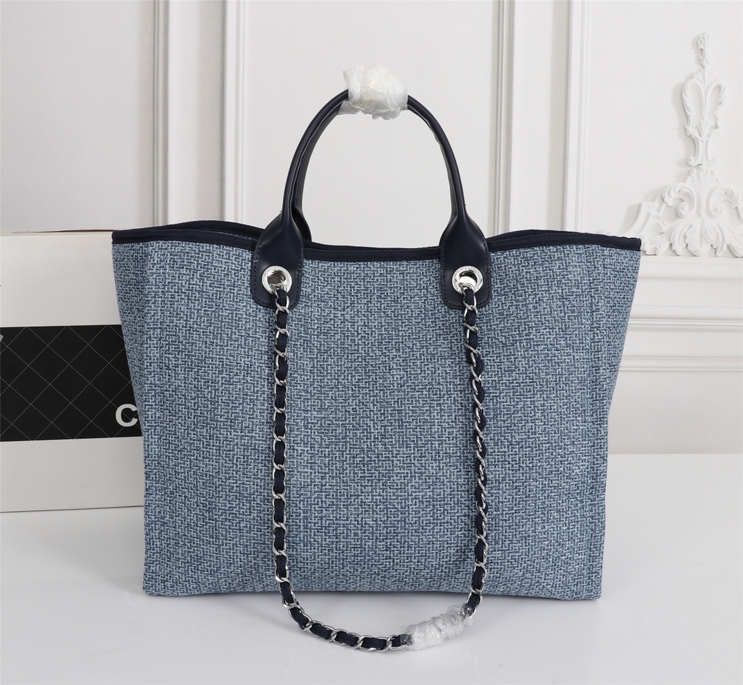 【シャネル】TOTE 38x30x12cm -12色