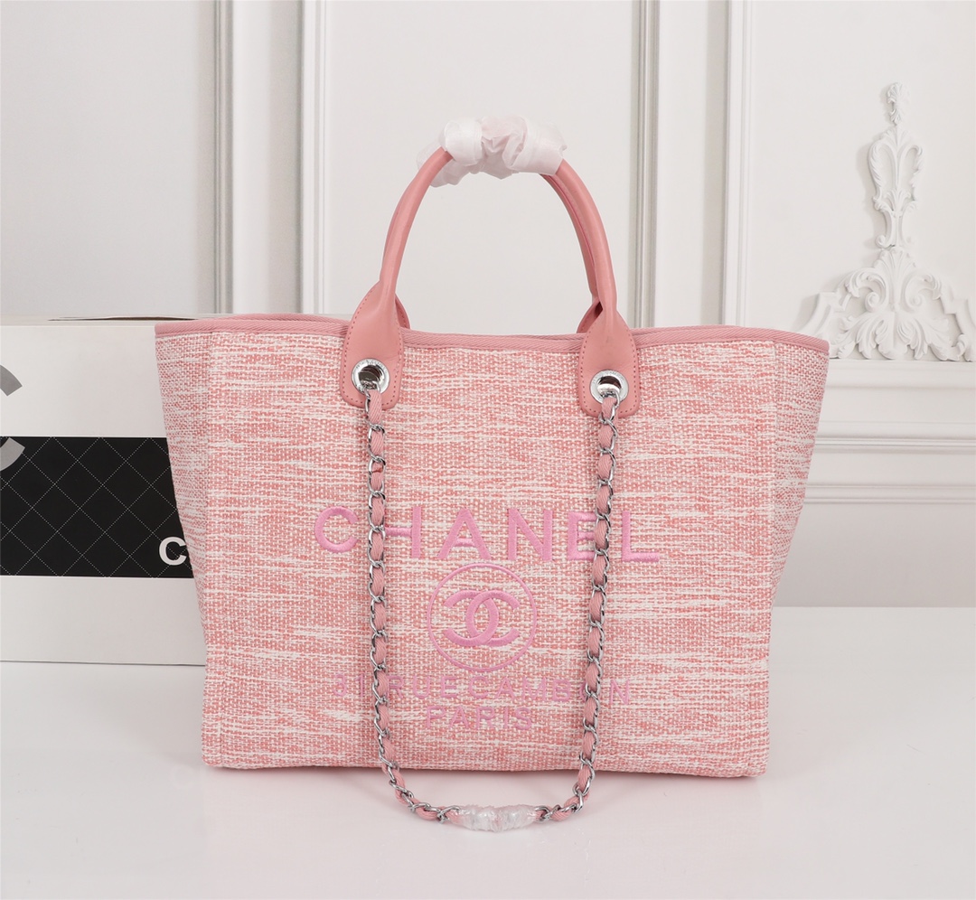 【シャネル】TOTE 38x30x12cm -12色