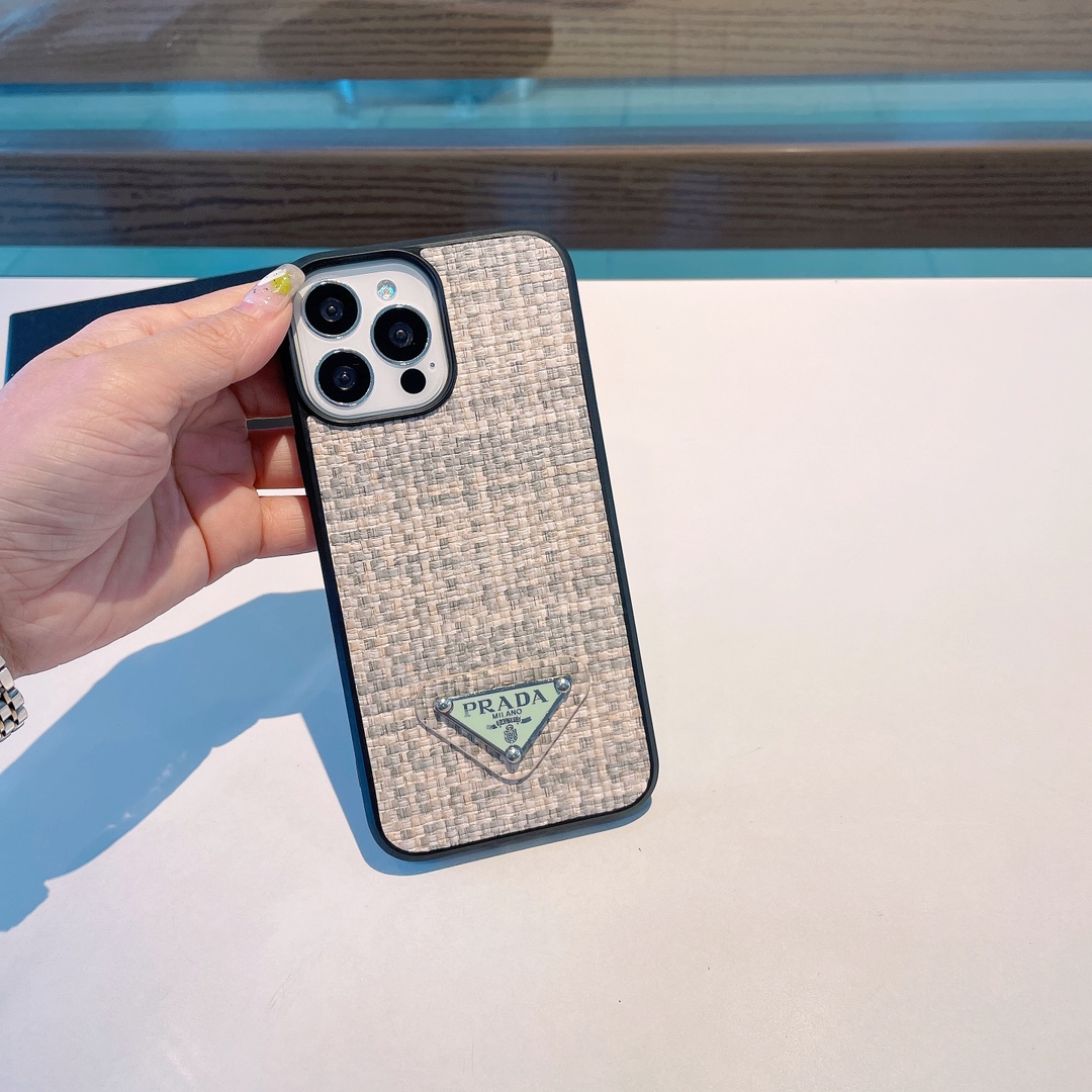 【スマホケース】PRADA 携帯カバー   -2色