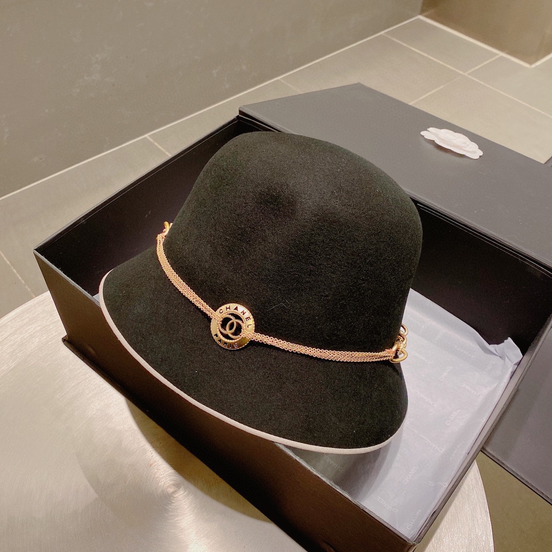 【キャップ 】CHANEL  頭周57CM  -3色