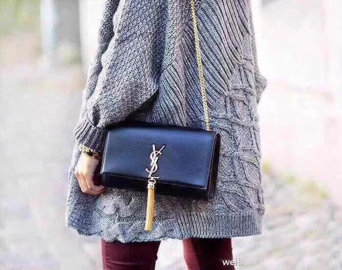 【SAINT LAURENT】  サイズ: 24x14x5cm -2色