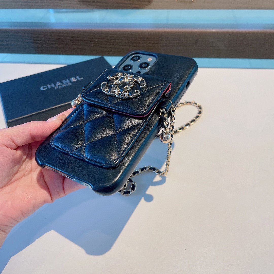【スマホケース】 CHANEL  携帯カバー   -2色