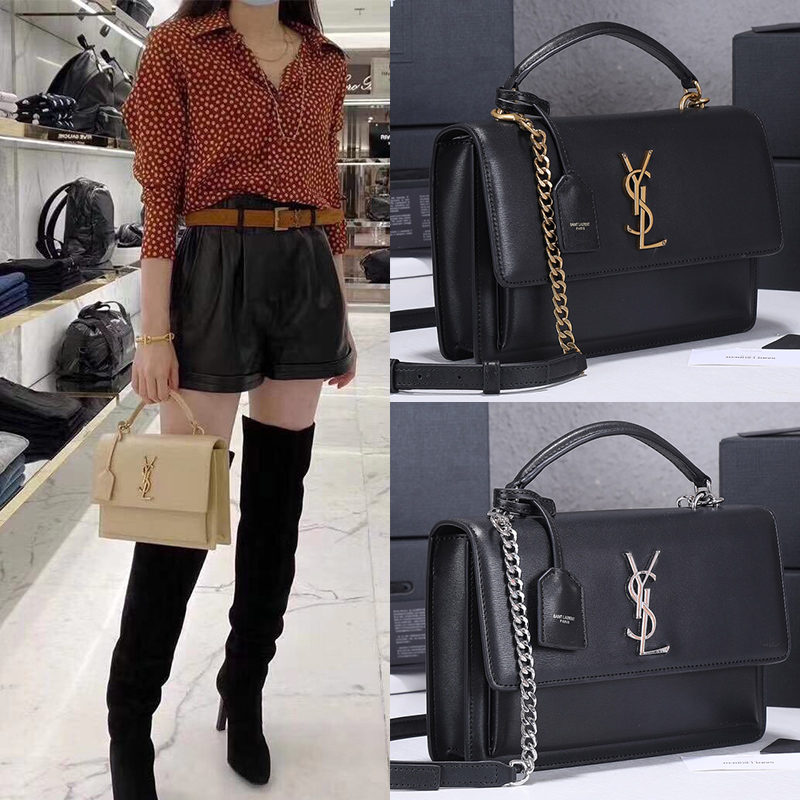 【SAINT LAURENT】  SUNSET サイズ: 25x18x5cm -3色