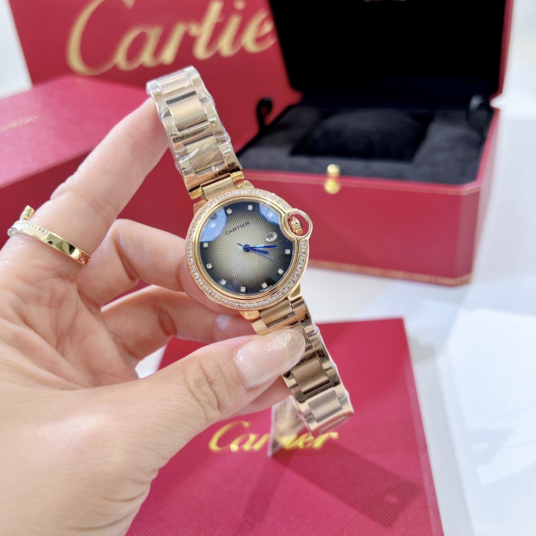 【18-22日にお届け】Cartler レディース 腕時計   33MM