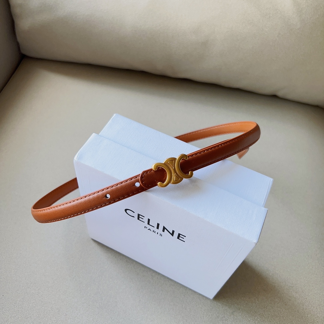 【Celine】 レディース  幅：3.5CM 長：95-115CM  -7色