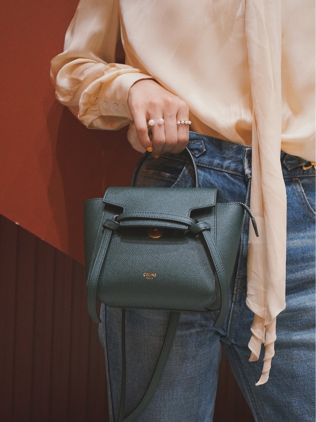 入手困難大人気 ピコ ベルトバッグ ★ブラック-21*16*8CM 全5色