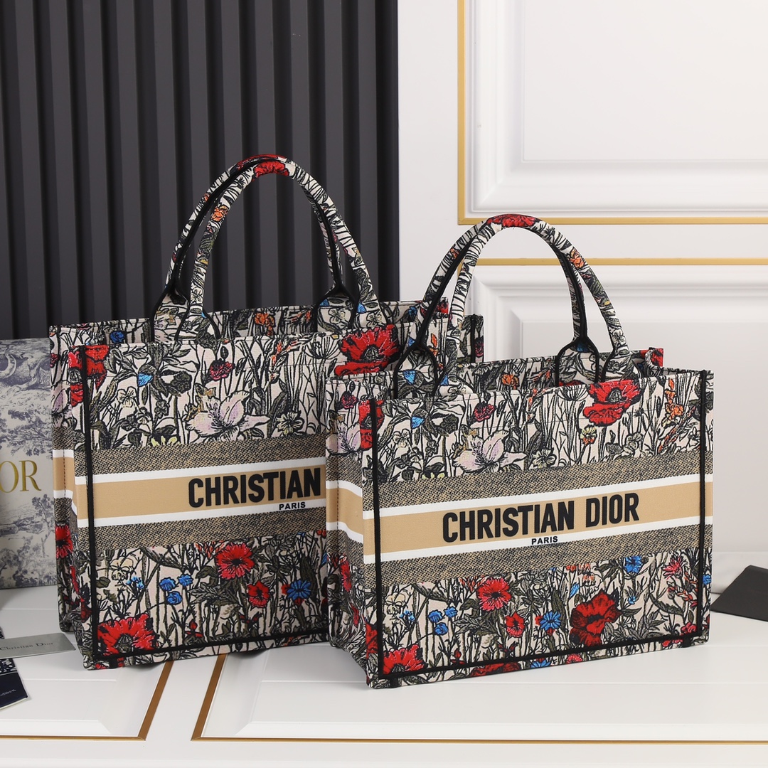 【DIOR】BOOK TOTE  -36x20x15cm -42x 35x15cm-5色