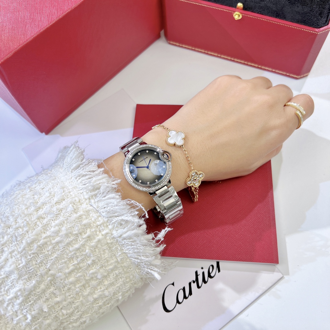 【18-22日にお届け】Cartler レディース 腕時計   33MM